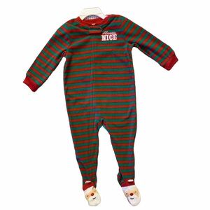 Carter’s Baby boy always nice footed pjs size 18 months